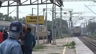 Exceptionally Brutal Overtake At 160Kph By India's Fastest Train Gatimaan Express !!!