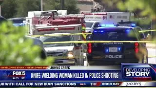 Police Officer shoots, kills woman in Johns Creek