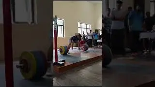 ##@2023 Udghosh IIT## ##Kanpur##215 kg## ##deadlift##compatition