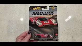 Распаковка и демонстрация модели Hot Wheels Premium Car Culture Circuit Legends Porsche 917KH!