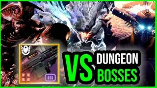 RETROFIT ESCAPADE DEMOLISHES ALL DUNGEON BOSSES | Retrofit Escapade vs Dungeon Bosses Destiny 2
