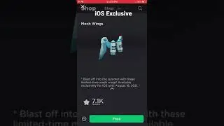 How To Get The Mech Wings iOS Exclusive