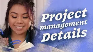 Project management details for designers