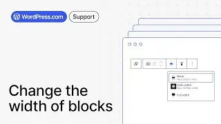 Настройка ширины блока в WordPress