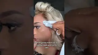 How to Refresh your Frontal Lace Wig Install #boldholdlacegelly