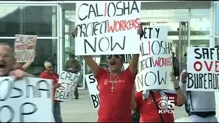 Former Porn Stars Protest Cal OSHA On Condom Use