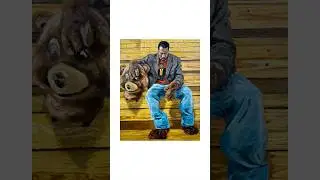 Paint with me Pt. 54 - &ldquo;THE COLLEGE DROPOUT&rdquo; 2025 🎨🔥 #shorts #art #painting #viralvideo #kanyewest