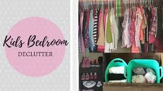 KIDS BEDROOM DECLUTTER | minimalist wardrobe for two toddlers