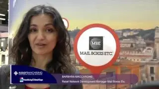 Barbara Maccarrone - Mail Boxes Etc. a Franchising&Retail Expo 2016