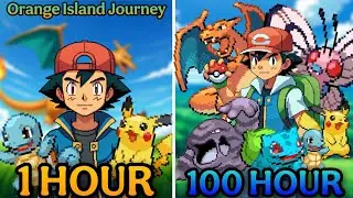Ash Full Orange Journey In Pokemon Fire Ash 100 Hours | Kya me Champion 🏆 banunga?