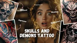 Skulls and Demons Tattoo Ideas