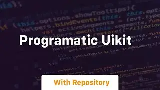 Programatic uikit