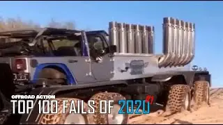 TOP 100 OFFROAD FAILS OF 2020 ❌ | PART 1 | 4x4 | OFFROAD ACTION