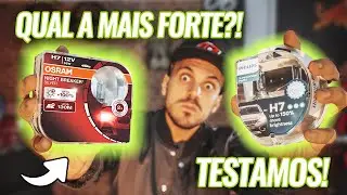 Qual &eacute; melhor? OSRAM NightBreaker Silver COMPARA&Ccedil;&Atilde;O Philips X-tremeVision PRO150