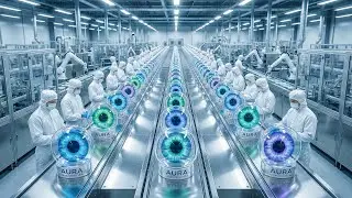 You Won&rsquo;t Believe How Color Contact Lenses Are Made | Satisfying Factory Process