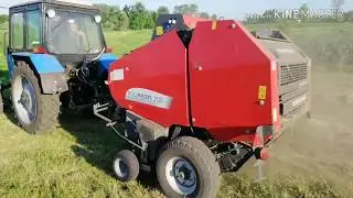 Заготівля сіна тюкачкою Pottinger 3120