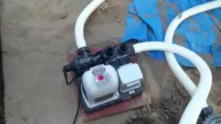 Summer Escapes pool & Intex Sandfilter saltwater