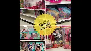 Black Friday Doll hunting LOL travel #DollChallengeTravel Target Kohl’s Ross Marshall’s