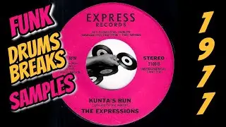 The Expressions - Kunta's Run Instrumental [Express] 1977 Funk Breaks Samples 45
