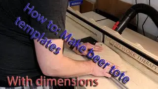 DIY Beer Tote Plans: How to Make Your Own Beer Tote (Free Templates Included)