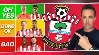Ranking Every SOUTHAMPTON Player So Far This Season