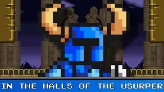 In the Halls of the Usurper SNES Remix - Shovel Knight (Mega Man X 16 Bit Soundfont)