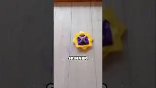 SPINNER ORIGAMI TUTORIAL| HOW TO MAKE A GROUND ROTATING SPINNER PAPER CRAFT STEP BY STEP FOLDING|ART