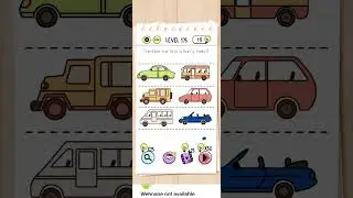 Brain Test level 175 -  the blue car is in hurry, help it