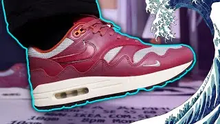 BEST ONE SO FAR!!! Nike Air Max 1 Patta Waves Rush Maroon Review/On-Feet (with Bracelet)