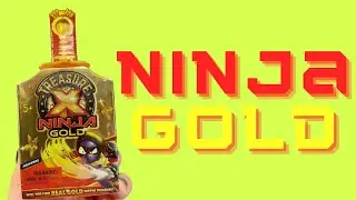NEW! Treasure X NINJA GOLD Hunters Find the Gold Through Golden Compound Sensory Play Action Figure