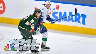 NHL Stanley Cup Qualifying Round: Canucks vs. Wild | Game 3 EXTENDED HIGHLIGHTS | NBC Sports