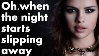 Selena Gomez - Save The Day - Lyrics (Pitched Voice)