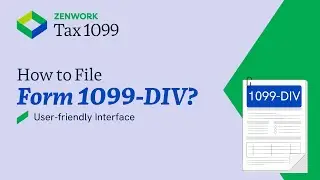 Form 1099 DIV Instructions to eFile with Tax1099 | Simplified eFiling Guide