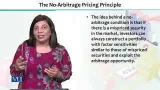 The No-Arbitrage Pricing Principle | Financial Economics | ECO605_Topic216
