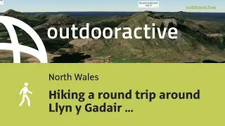 Hiking a round trip around Llyn y Gadair from Rhyd-ddu on August 2, 2025