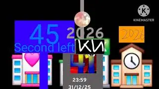 Times square ball drop coundown 2026