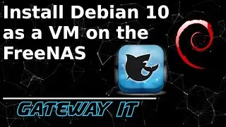 Установка Debian 10 как виртуальной машины на FreeNAS/TrueNAS. Исправление ошибки загрузки оболочки EFI и проблем с сетью.