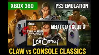 Gears of War 2, MGS3, Fight Night & More on MSI Claw 8 | Xbox 360 & PS3 Emulation + Free Config!