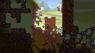 Como Pegar Meteorito F&aacute;cil no Terraria #terrariabrasil #terraria #terrariadicas