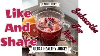 Mix Juice Power 💪 | Pomegranate & Grapefruit Juice for Glow & Weight Loss