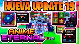 NUEVOS CODES🎫NUEVO MAPA🪐NUEVAS QUEST😁 en ANIME ETERNAL💥 [UPDATE 19]  #roblox