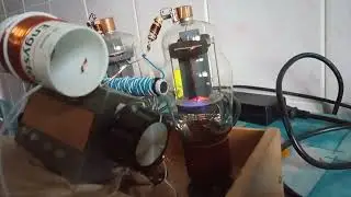 Двухтактный КВ усилитель на лампах Г-807 часть 3. HF linear amlifier G807.