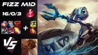 MID Fizz vs Taliyah - NA Grandmaster Patch 25.24