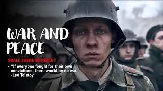 PPT War And Peace [Shall there be Peace] Class 11 English NEB