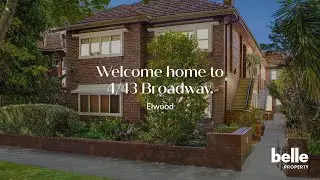 Belle Property Presents 4/43 Broadway, Elwood