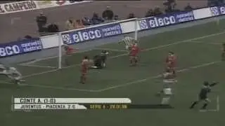Serie A 1995-1996, day 19 Juventus - Piacenza 2-0 (Conte, Ferrara)