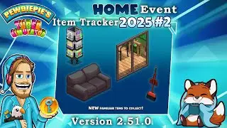 Pewdiepie's Tuber Simulator - All Home Item Tracker Rewards #6 - May 2025