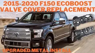 Установка неоригинальной металлической крышки клапанов на Ford F150 EcoBoost 2015&ndash;2020 годов выпу...