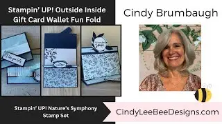 Подарочная карта Stampin' UP! Outside Inside Wallet