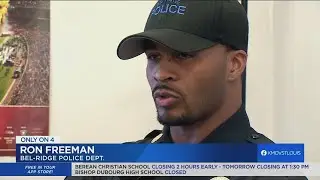 Off-duty police officer talks about saving Belleville family, stopping intruder